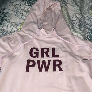 Light pink hoodie from forever 21